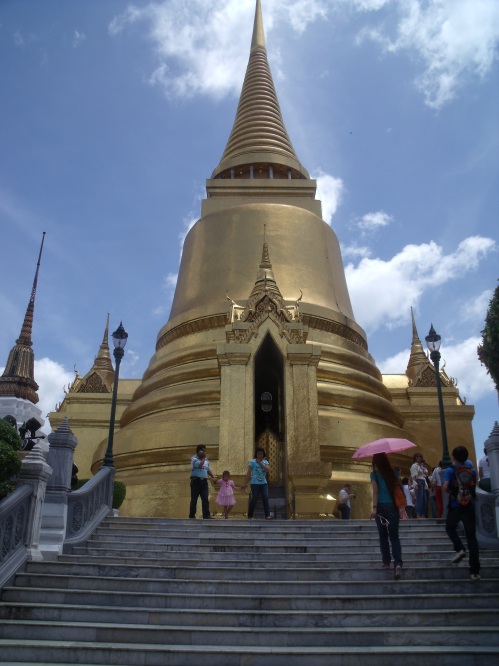 Gold stupa at The Grand Palace, Bangkok